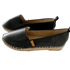 Alexis Leroy Closed Toe Slip On Espadrilles Loafer Shoes Size 41 US 10.5 NEW